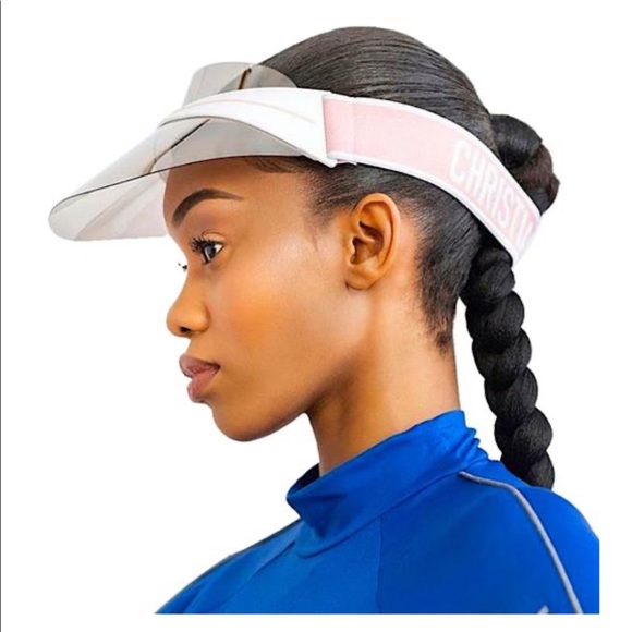 dior visor pink